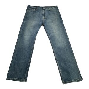 Levi Strauss Co‎ 505 Jeans Mens W42 L30 Straight Leg Blue Denim Pants